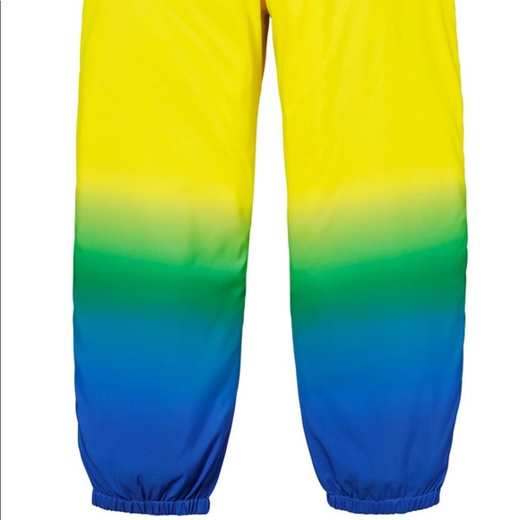 supreme gradient track pants